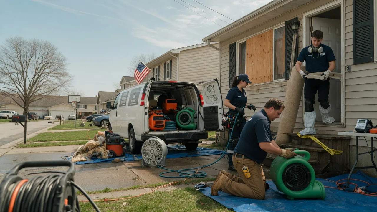 Water Damage Restoration in Semmes, AL near me
